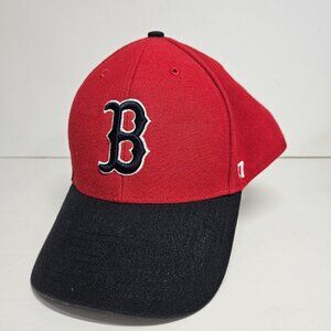 ‘47 Brand Boston Red Sox Fitted Stretch Hat Red Cooperstown Collection MLB